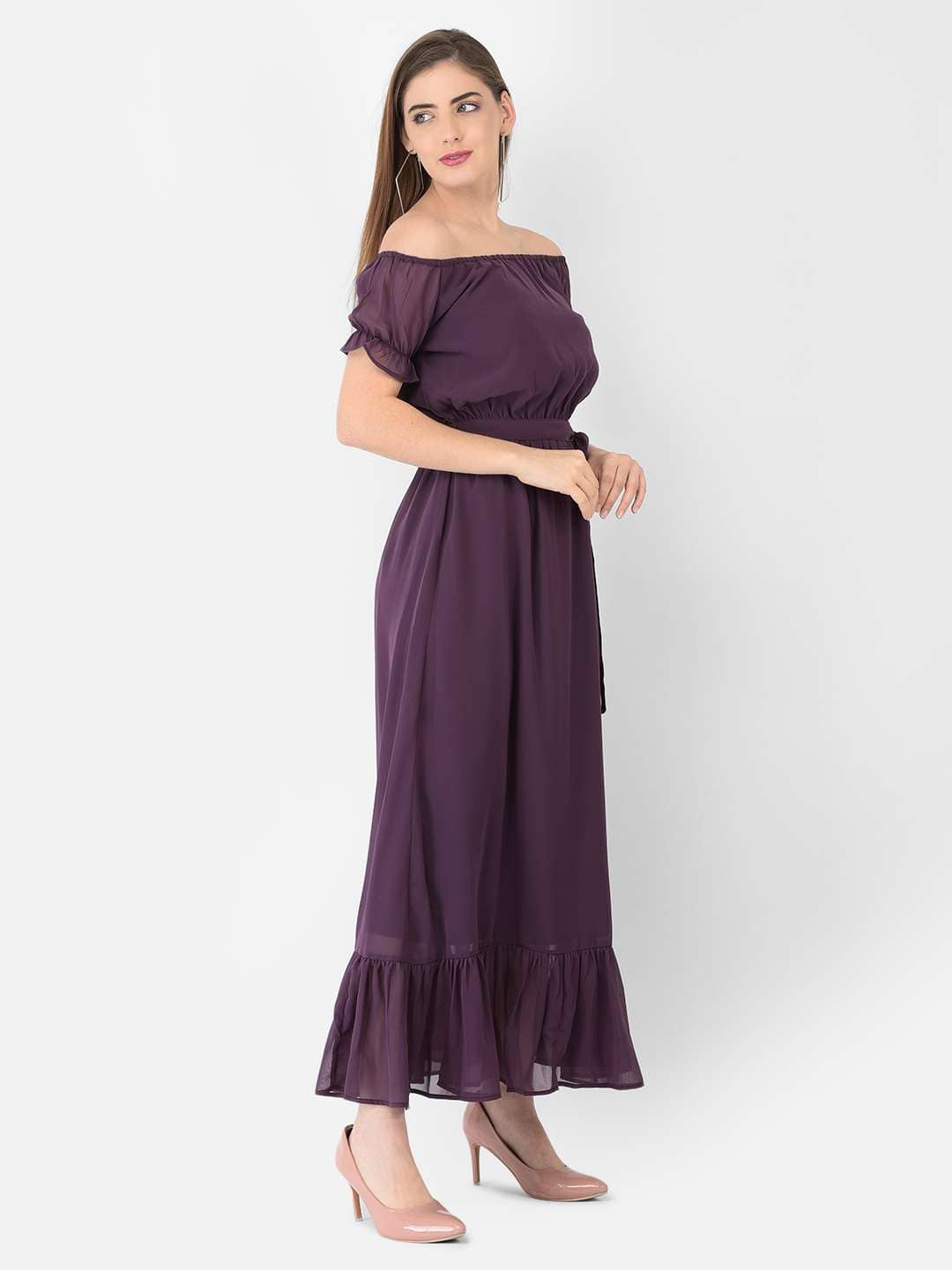 next purple maxi dress