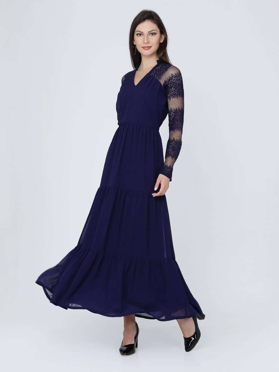 blue maxi design